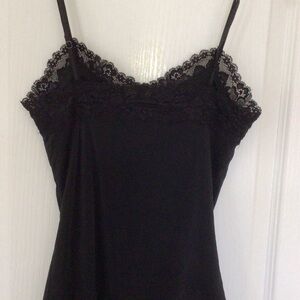 Women’s Limitedbrand size XS black lace trimmed camisole.